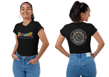 Load image into Gallery viewer, Ladies &quot;Elevate&quot; Crop-Top Tee
